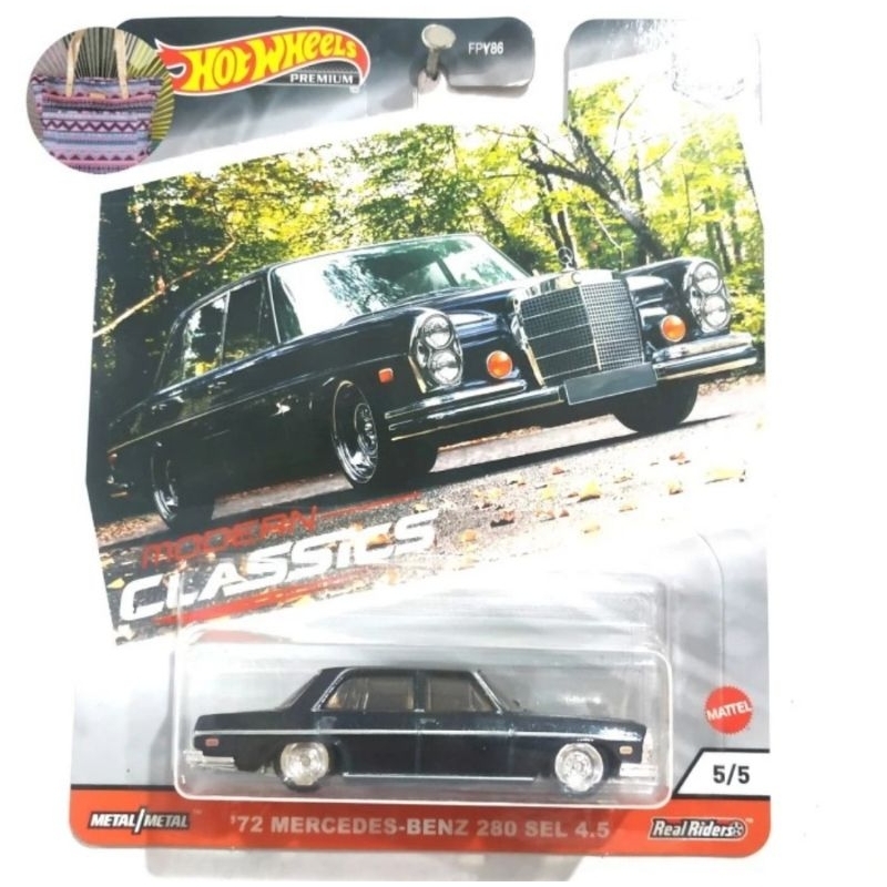 Hot Wheels 72 Mercedes Benz 280 SEL 4.5