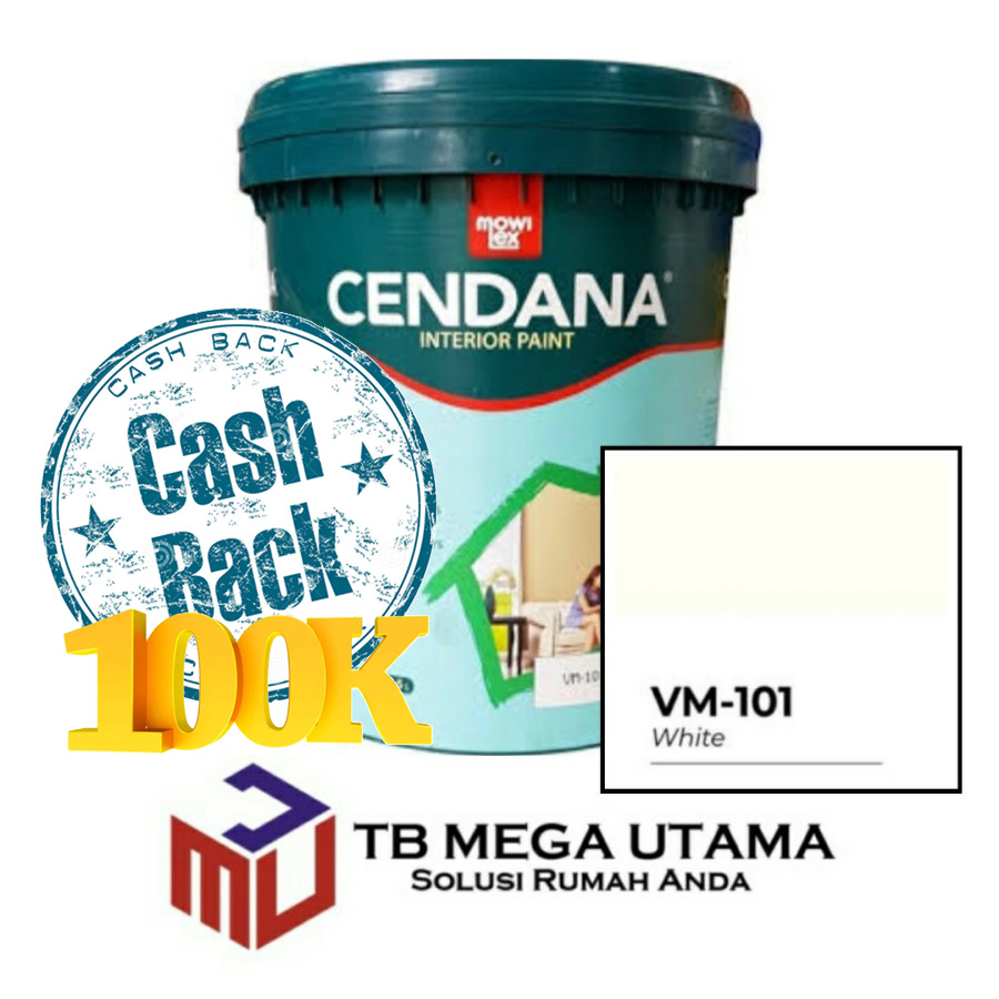Mowilex Cendana VM-101 White 25 Kg | Cat Dinding Interior