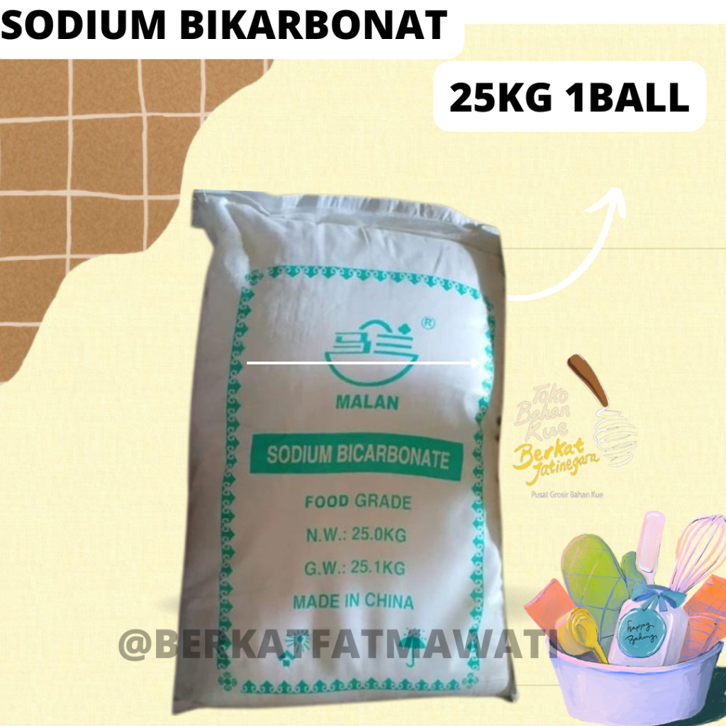 

SODIUM BIKAR BONAT 25KG/BALL