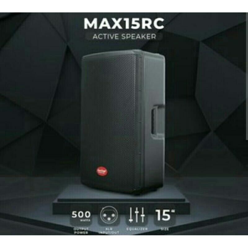 BARETONE MAX 15RC 500 WATT SPEAKER PROFESIONAL AKTIF