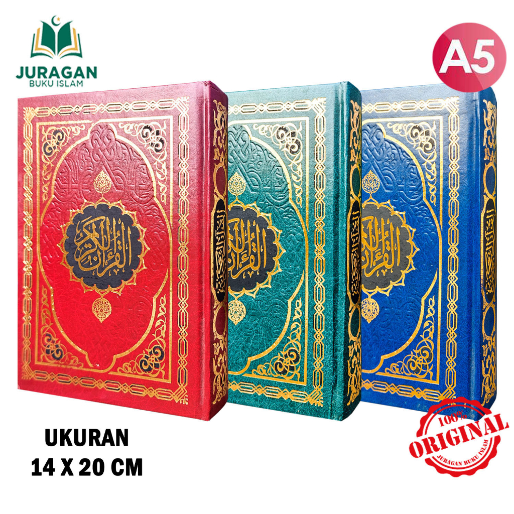 Mushaf Utsmani AL QUDS Mesir - Mushaf Timur Tengah A5 - Hard Cover