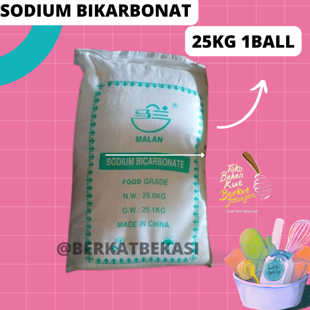 

SODIUM BIKAR BONAT 25KG/BALL