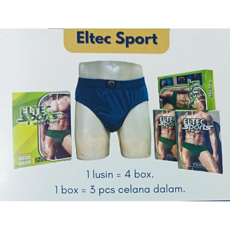 LR || Celana Dalam Pria Segitiga Eltec Sport