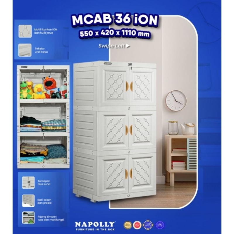 almari plastik napolly
