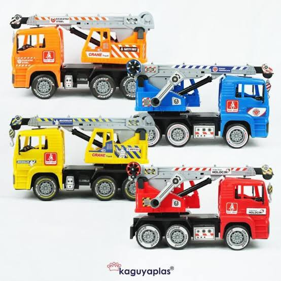 Mainan Truck Crane Kgp 8091 // Mainan Kontruksi Mobil // Mainan Anak Truck