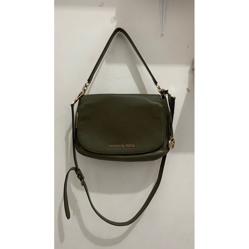 Prelove tas michael kors original warna hijau army