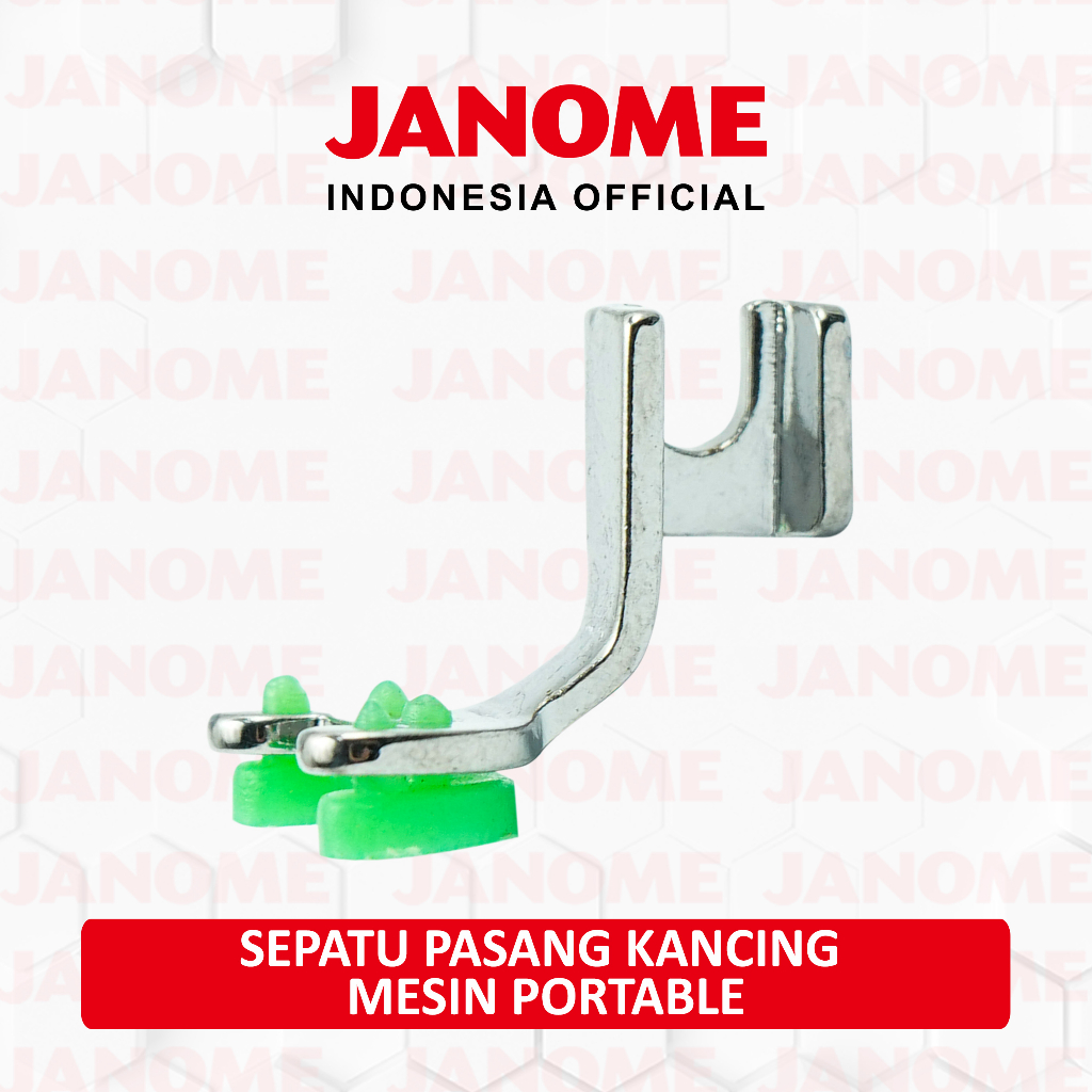 Sepatu Pasang Kancing Mesin Jahit Portable Janome / Singer Sepatu