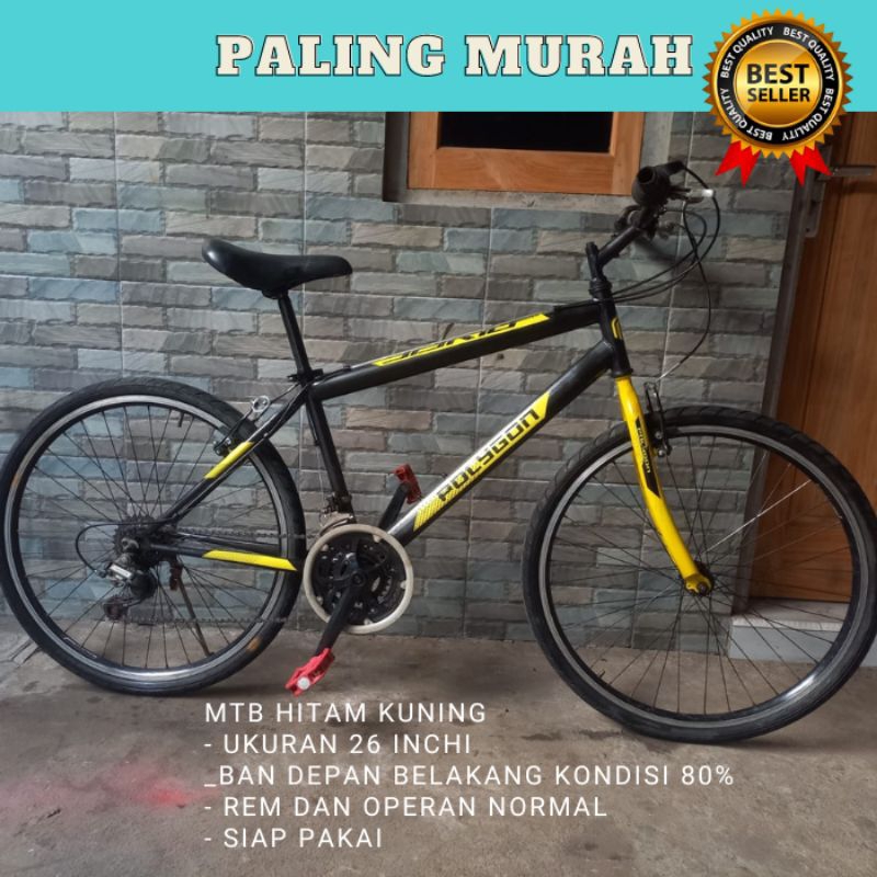 Sepeda gunung mtb 26 27,5 murah bekas