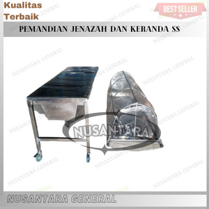 Industrial Full Stainless Steel Body Baths and Coffins/Pemandian Jenazah Dan Keranda Mayat