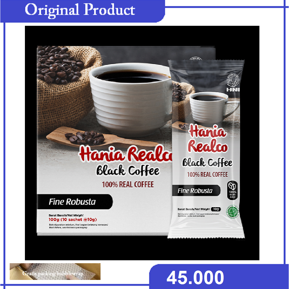 

HANIA REALCO BLACK COFFEE FINE ROBUSTA isi 10+1 (bonus)