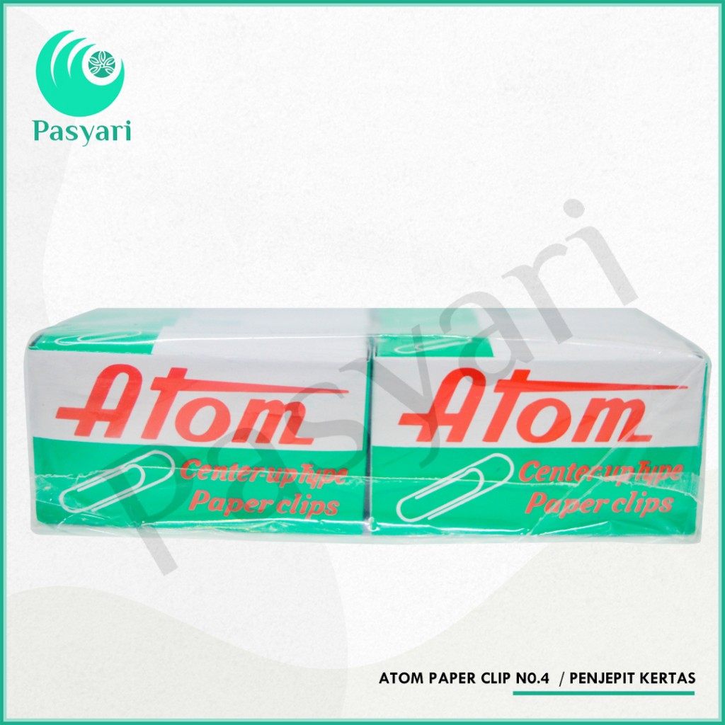 

ATOM PAPER CLIP N0.4 / PENJEPIT KERTAS