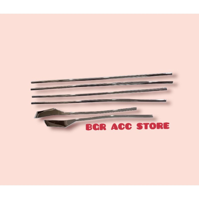 list kaca samping mobil Daihatsu Xenia 2022 chrome