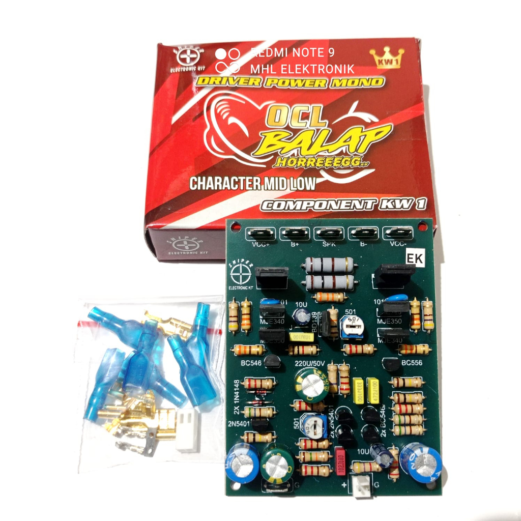 KIT Driver Power Mono OCL BALAP Horeg Produk BME