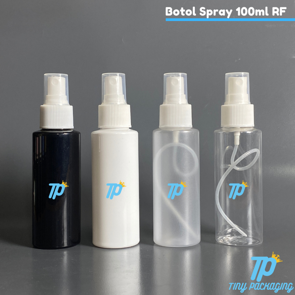 Botol Spray 100 ml | Botol Plastik PET 100 ml Spray | Botol 100 ml Spray RF
