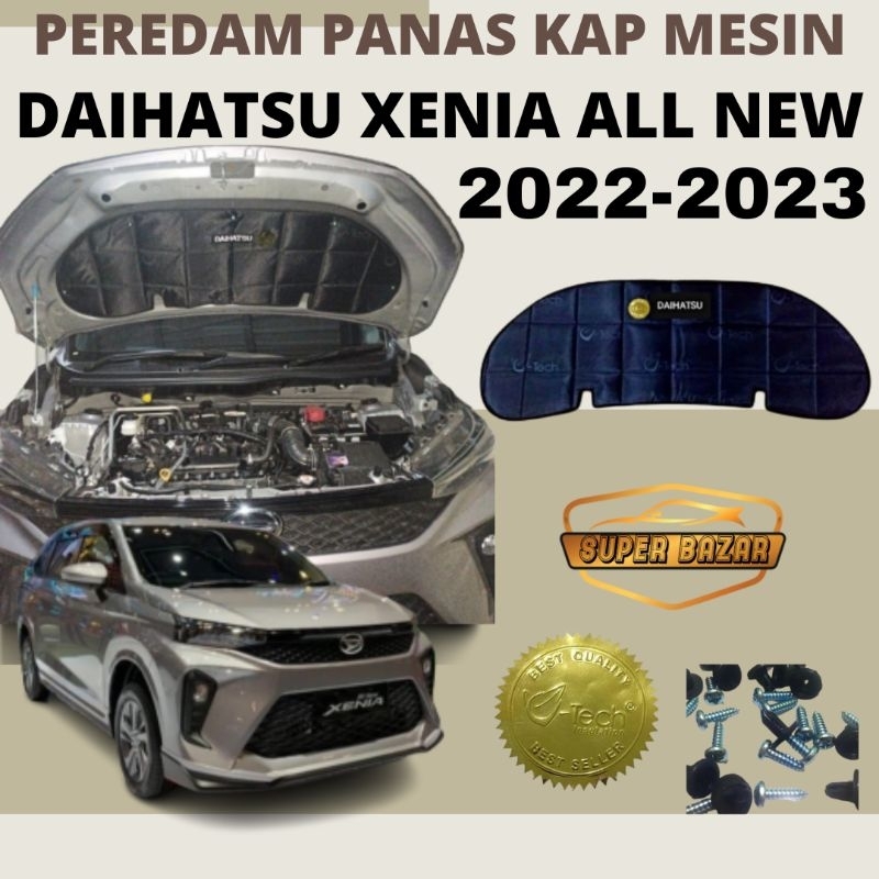 Vtech peredam panas kap mesin mobil DAIHATSU XENIA ALL NEW 2022