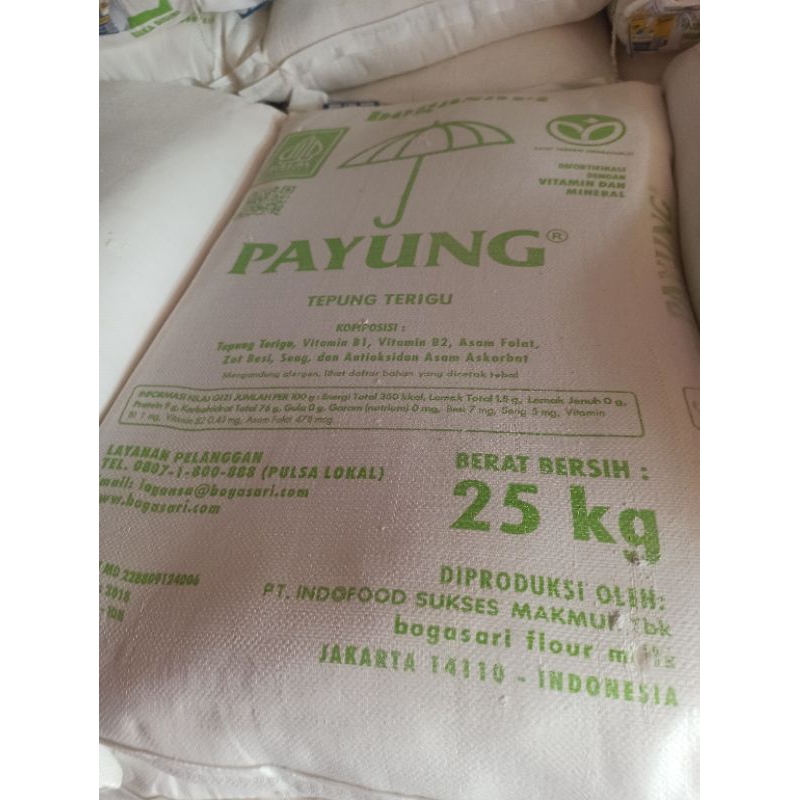 

Terigu Payung 25 kg