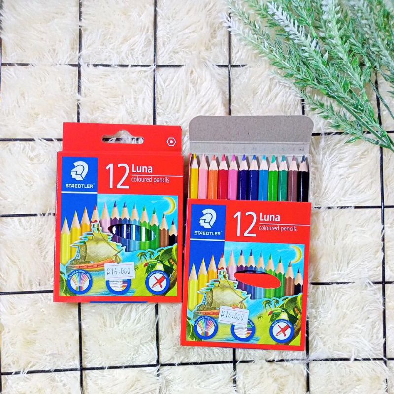 

PENSIL WARNA LUNA STAEDTLER 12 PENDEK