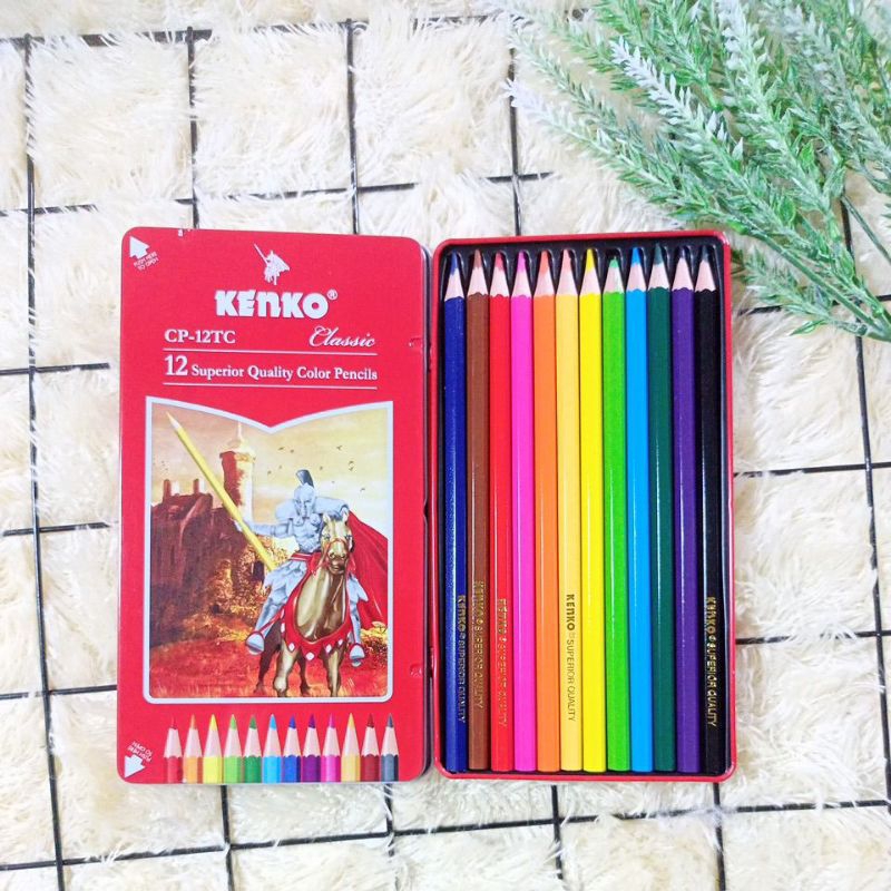 

PENSIL WARNA KALENG 12W