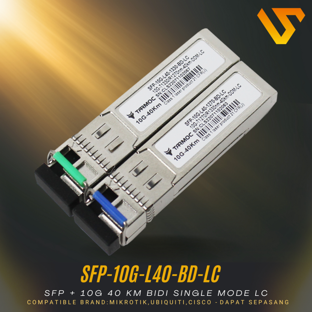 Tarmoc SFP-10G-L40-BD-LC |SFP 10G BIDI 40KM LC SFP+10G 40KM Singlemode