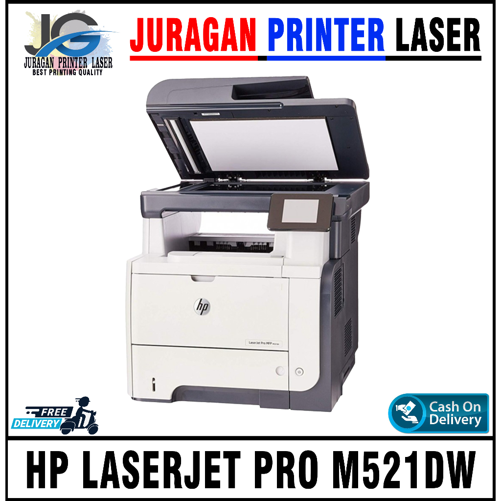PRINTER HP LASERJET PRO M521DW MESIN FOTOCOPY PORTABLE BERKUALITAS