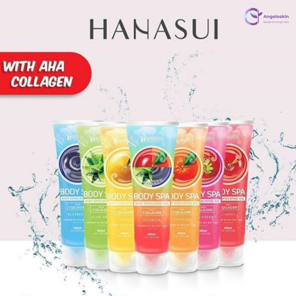 ✨ANGELO SKIN✨ Hanasui Body Spa Exfoliating Gel 300ml | gel perontok