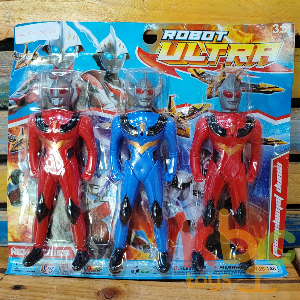 KBC Toys - Mainan Robot Ultraman - Edukasi Bermain Bersama Teman Dan Keluarga