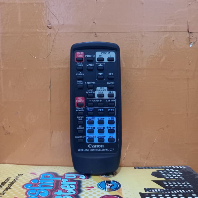 REMOTE CONTROLLER WIRELESS CANON SERI WL-D77 ORIGINAL