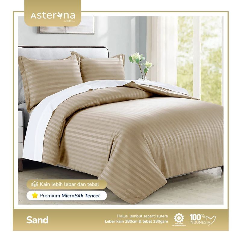Sprei Set Salur Microtencel Sand