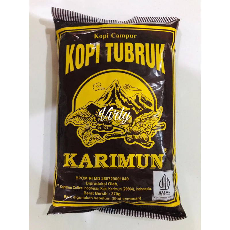 

Kopi karimun tubruk halus 370gr