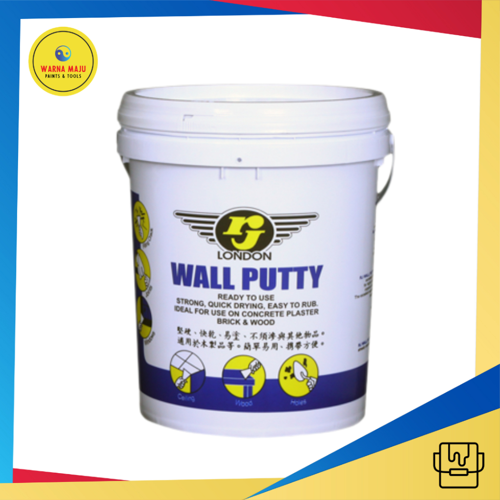 Wall Putty/Dempul/Plamir RJ London 25 Kg