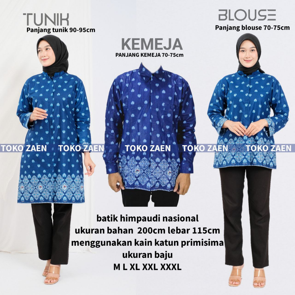 BAJU BATIK HIMPAUDI FURING DAN NON FURING NASIONAL GURU HIMPAUDI KAIN BATIK GURU HIMPAUDI ll HIMPUNA
