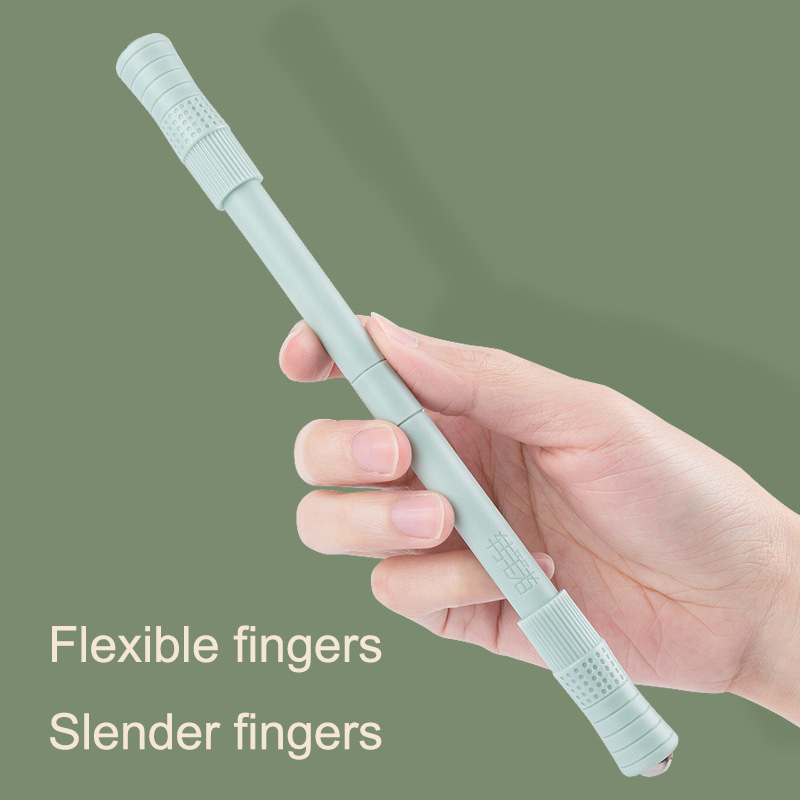 

COD Pena Berputar Pemula Portable untuk Anak-anak Berlatih Fleksibilitas Jari Perlengkapan Pena Bergulir -MG