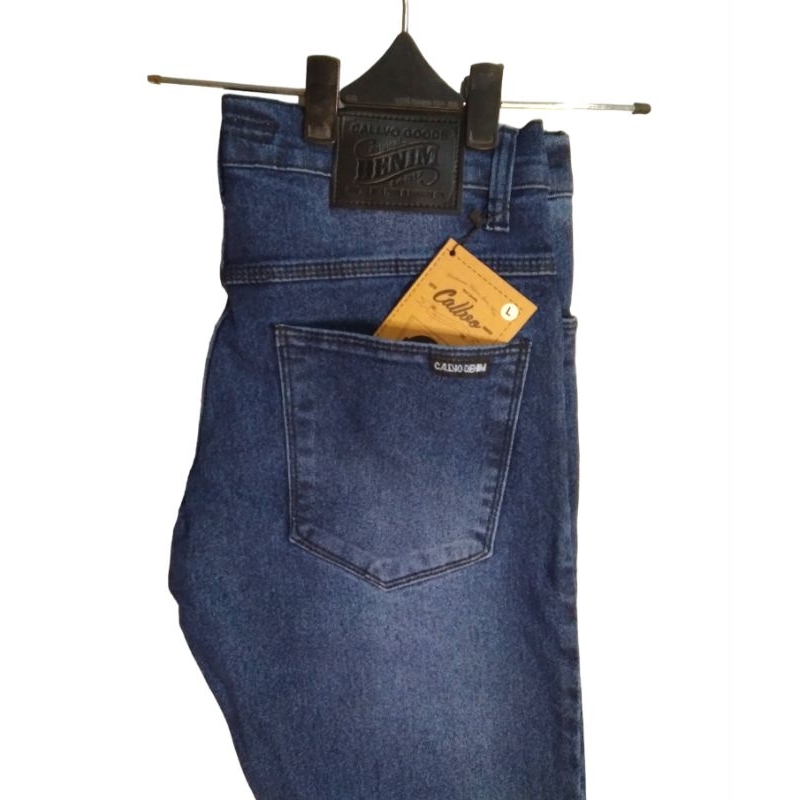 Celana Jeans Panjang Pria Lelaki Cowo Terbaru dan Termurah 2023 - Celana jeans panjang pria model ke