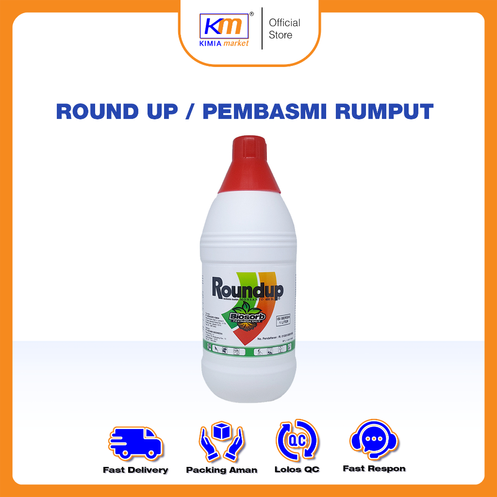 Round Up 1 Liter/ Pembasmi Rumput Round UP