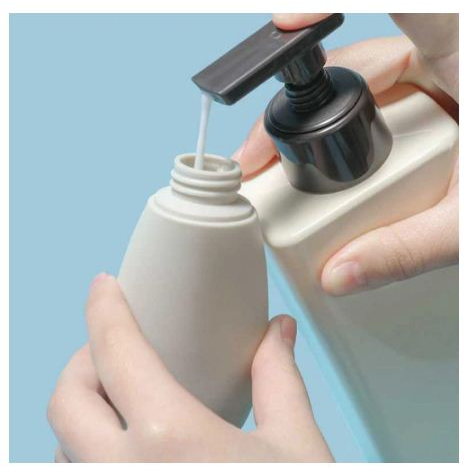 MM Botol 60ml Sabun Shampoo Lotion Travelling Wadah Tempat Sabun Cair Bahan Tebal Travel Size Kit Portabel