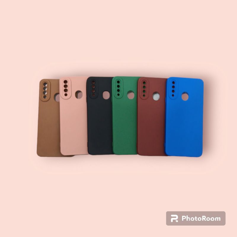 CASE SILICON MACAROON TYPE SAMSUNG A30S,A50S,A03,A02S,A03S