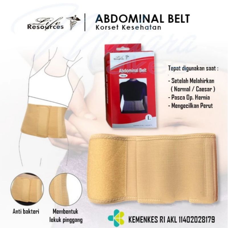 Sabuk Perut Pasca Operasi Hernia Korset Kesehatan Perut Pria Wanita
