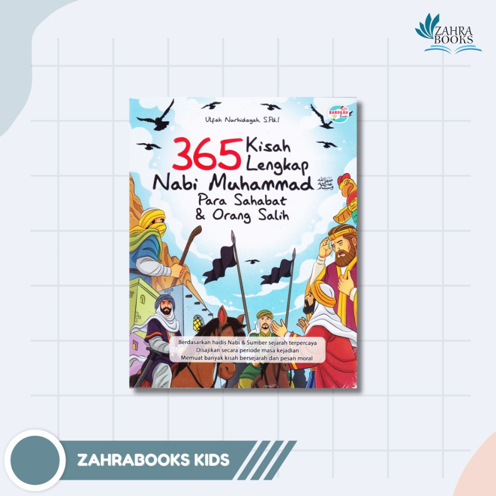 Buku 365 Kisah Lengkap Nabi Muhammad, Para Sahabat & Orang Salih - Magenta