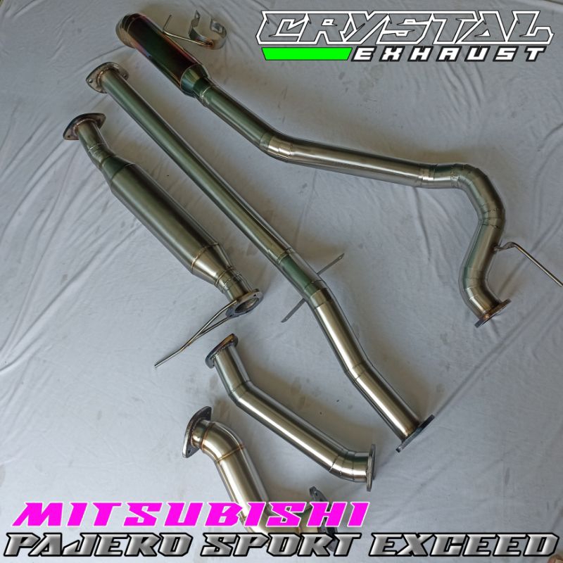 KNALPOT MOBIL PAJERO SPORT EXCEED/ KNALPOT PAJERO SPORT EXCEED/ KNALPOT MITSUBISHI PAJERO SPORT EXCE