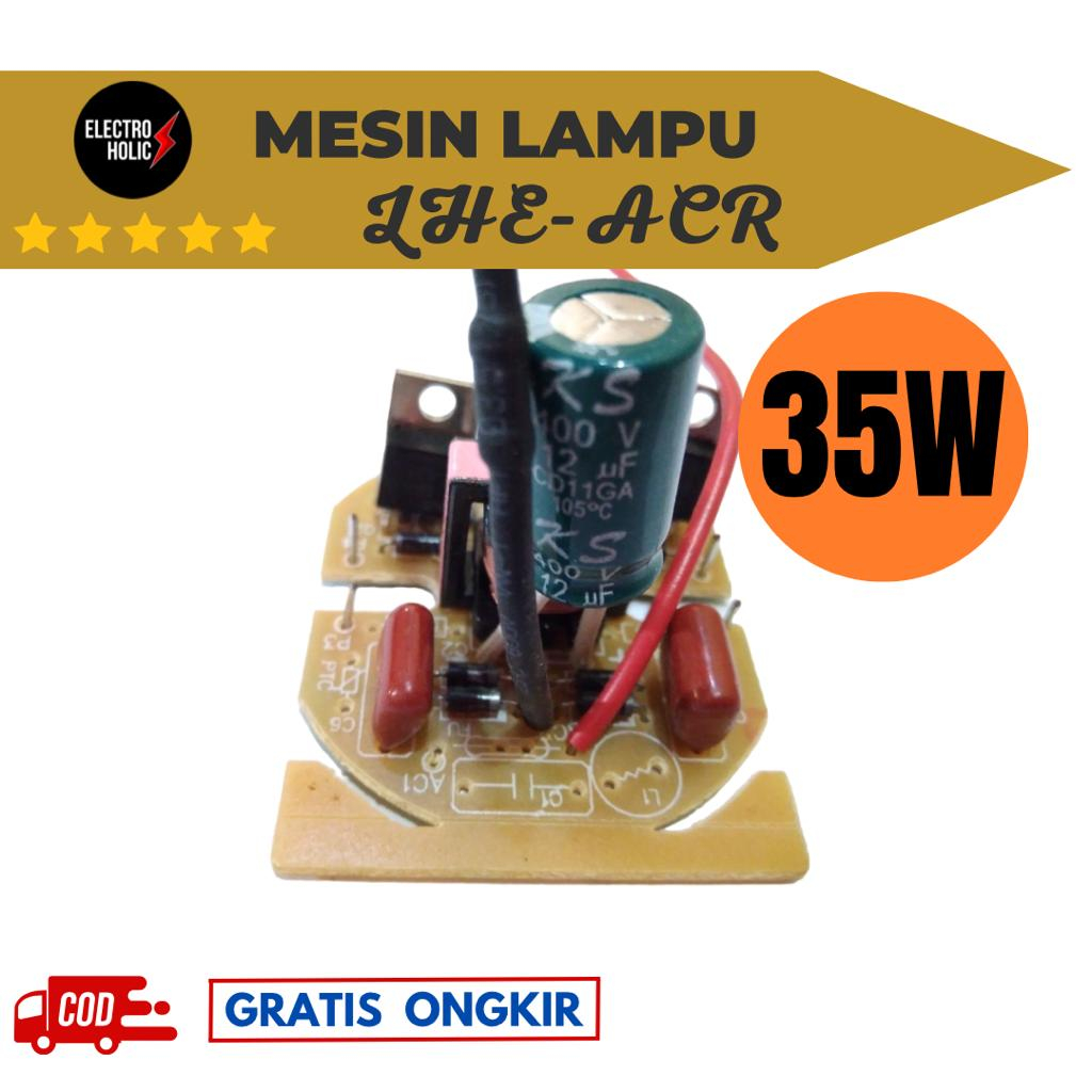 Mesin LHE Spiral - PCB Lampu Hemat Energi