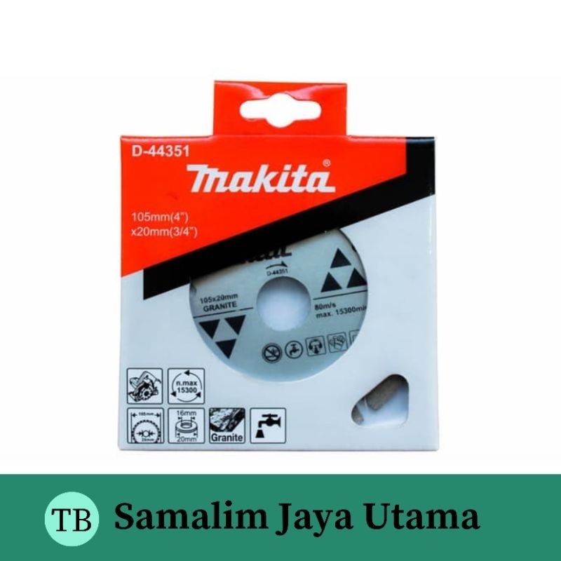 Mata Gerinda Potong Keramik Makita D-44531