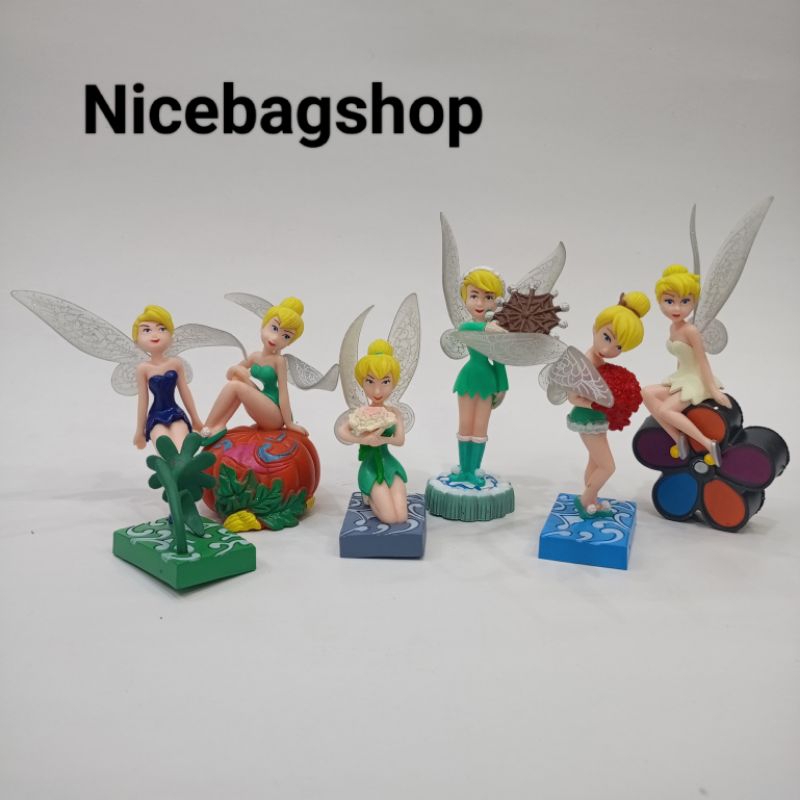 Action Figure Tinkerbell Miniatur set