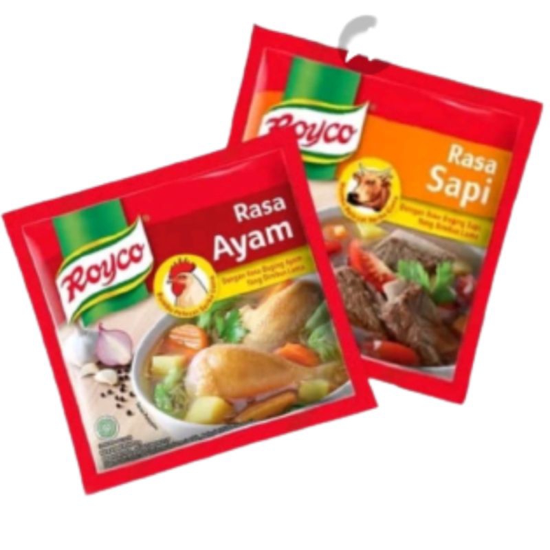 

Royco penyedap rasa ayam / sapi sachet renteng