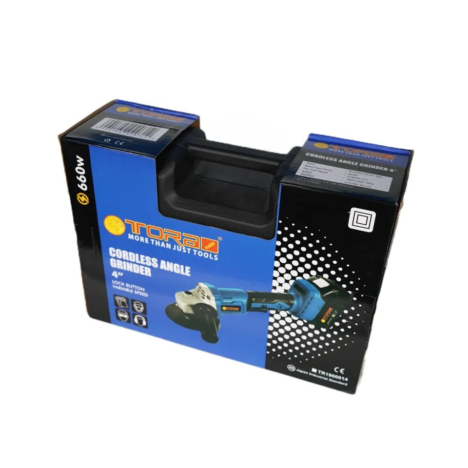 TORA Mesin Grinda Cordless 4" 21V 660W - Cordless Angle Grinder