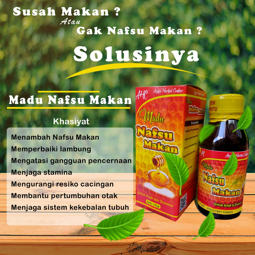 

Madu Penambah Nafsu Makan Anak