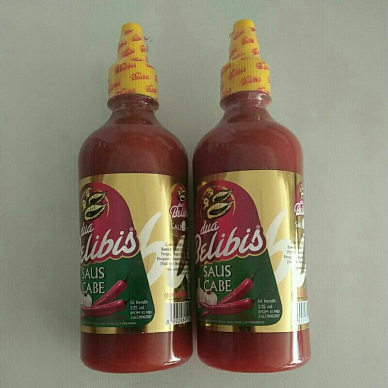 

SAUS CABE DUA BELIBIS 535ml