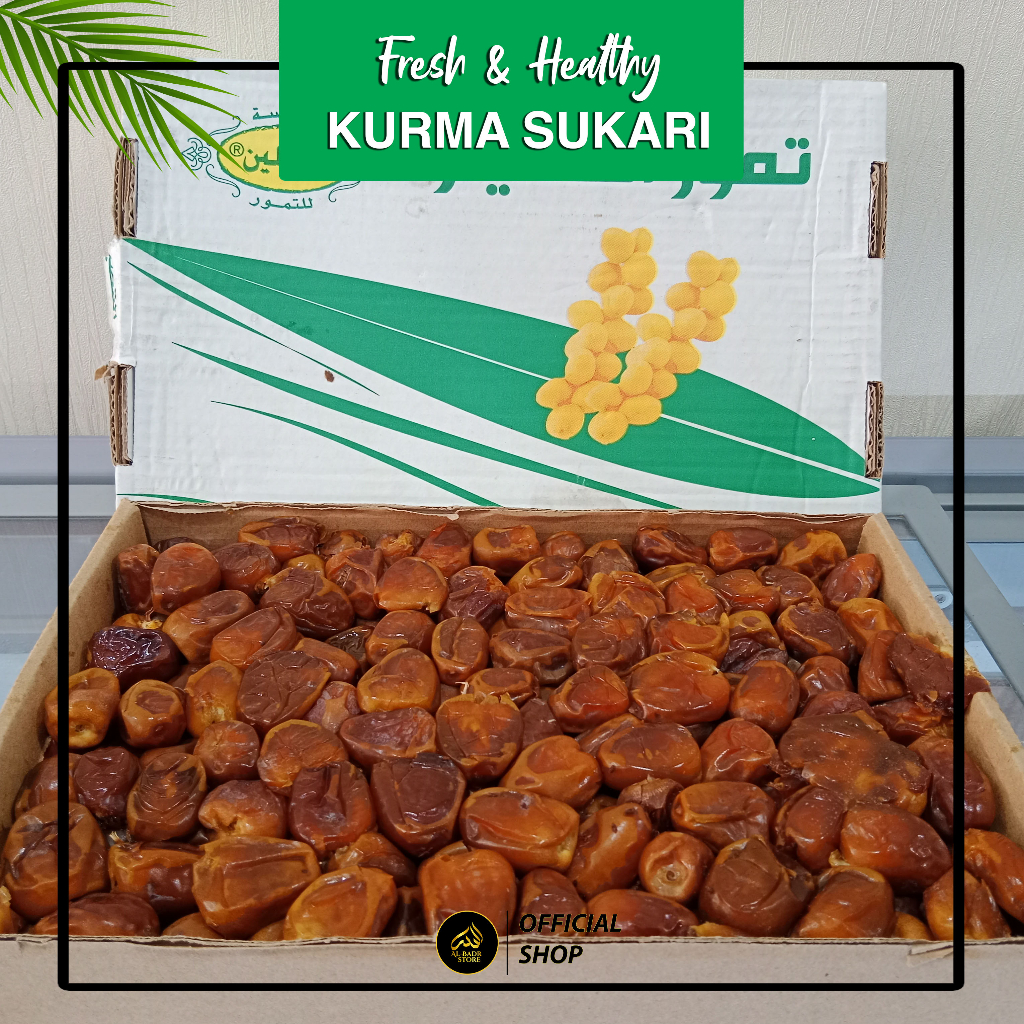 

[ KIRIM HARI INI ] KURMA SUKARI AL QASSIM DUS 3KG FRESH LEMBUT BEST SELLER!