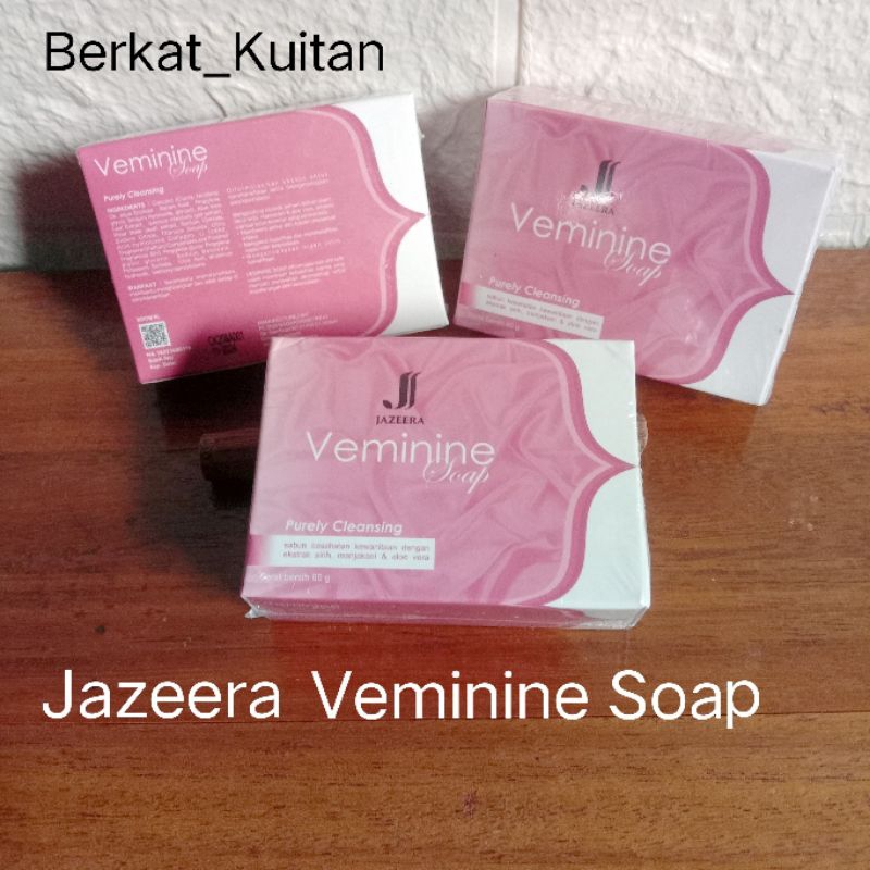 Veminine Soap Jazeera ORI/Sabun Miss V extrack Daun sirih Wangi
