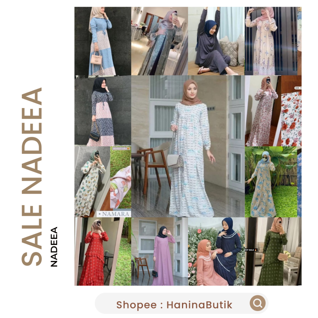 HOT SALE DISKON - DEFFECT SALE MINOR DRESS by NADEEA (RANIA DRESS | ASMA DRESS | NAMARA DRESS | KLAR
