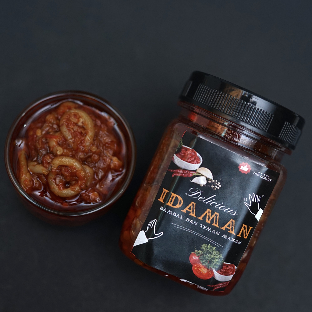 

Sambal Cumi Botol Homemade "Idaman
